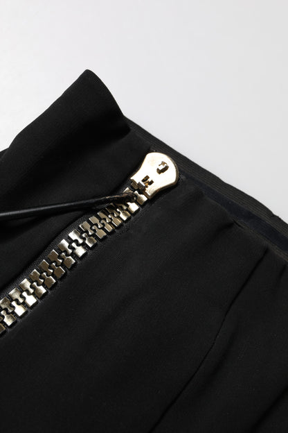 Black High Waist Skinny Pants