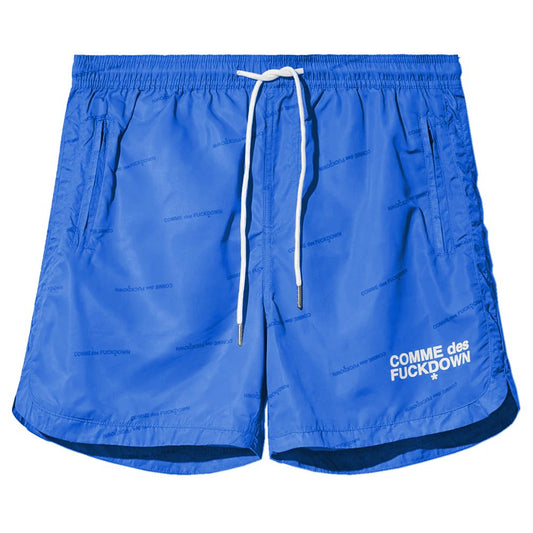 Bañador de poliéster azul