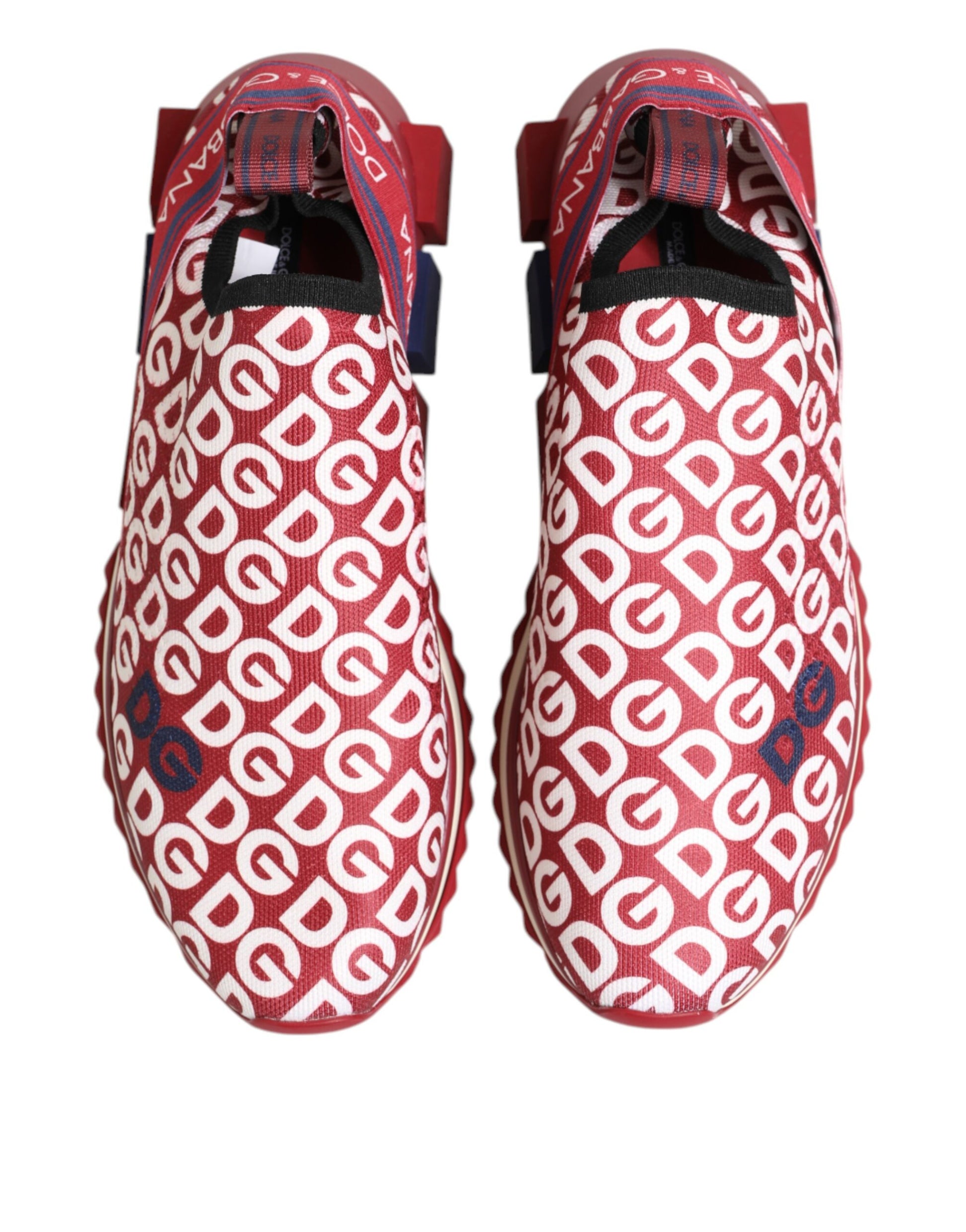 Red White Sorrento DG Mania Sneakers Shoes
