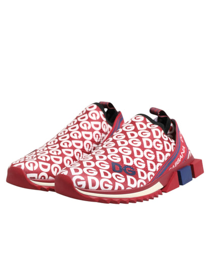 Red White Sorrento DG Mania Sneakers Shoes
