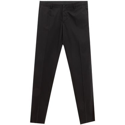 Black Wool Jeans & Pant