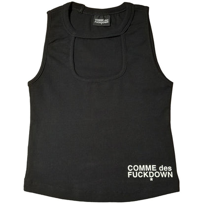 Black Cotton Tops & T-Shirt