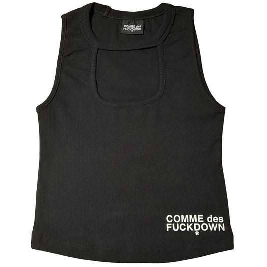 Tops y camisetas de algodón negro