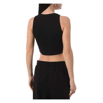 Tops y camisetas de algodón negro