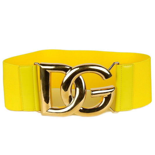 Yellow Polyester Belt