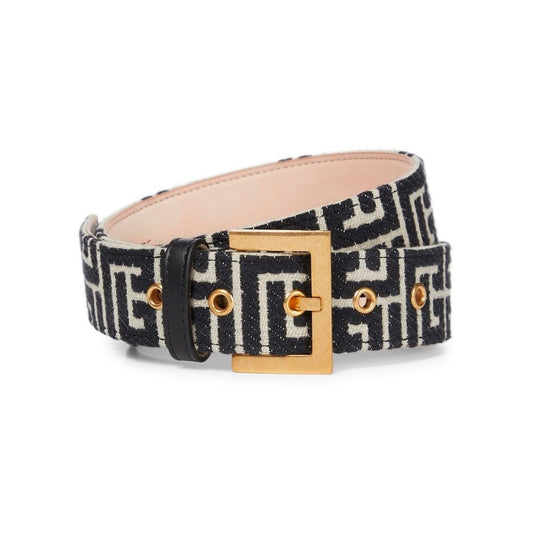 Black Leather Belt