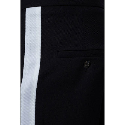 Black Cotton Jeans & Pant