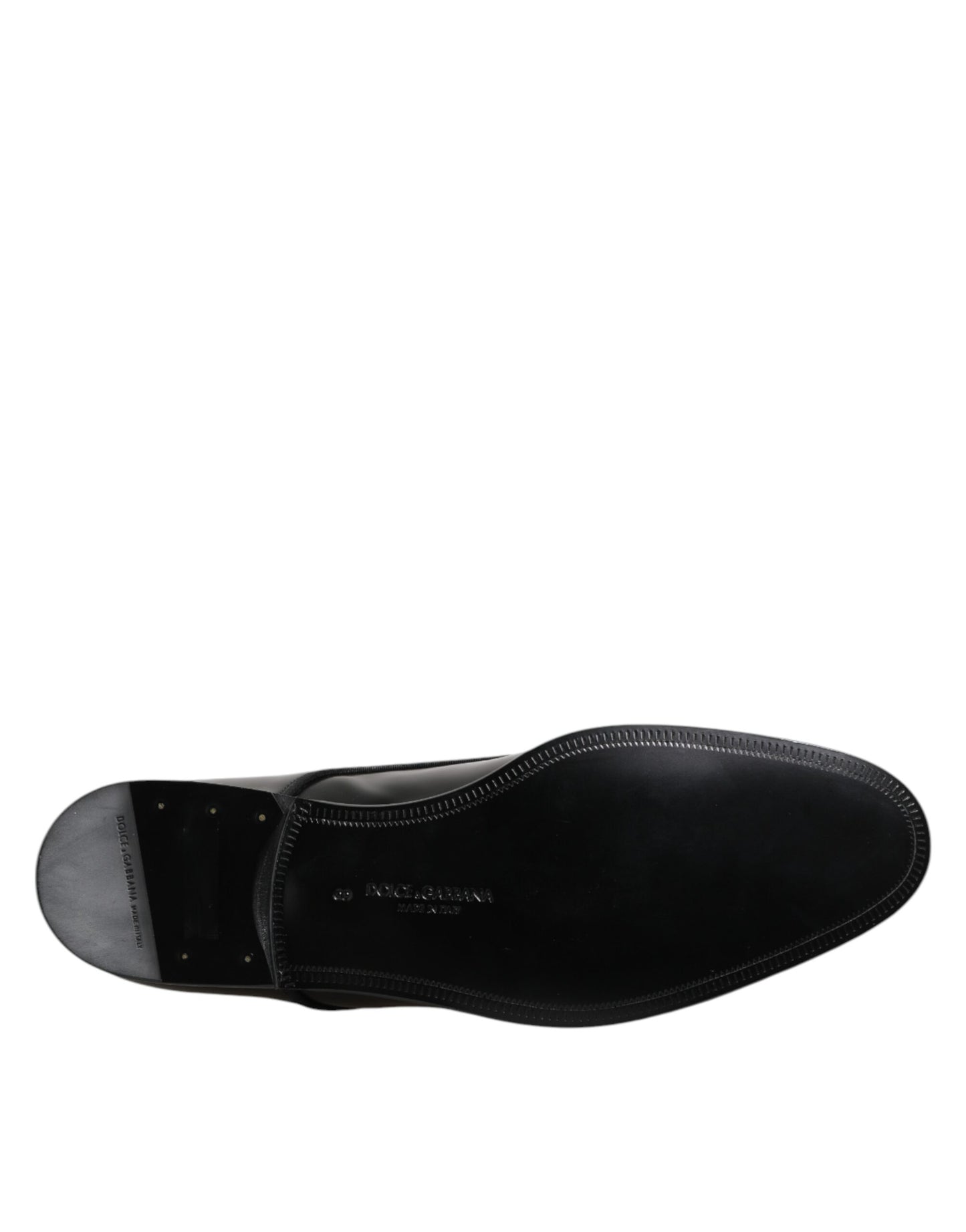 Black Leather Lace Up Derby Men Dress Shoes