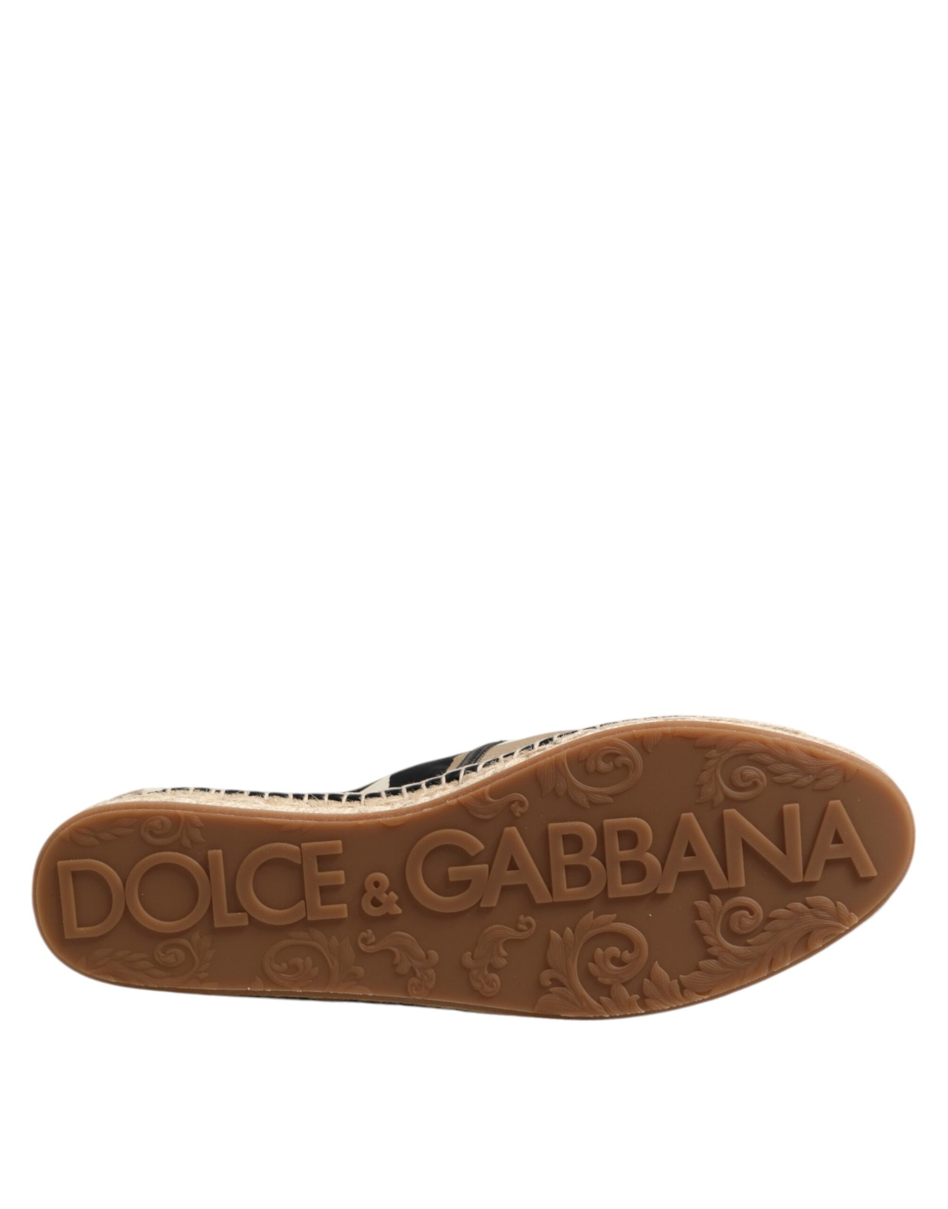 Multicolor Stripes Canvas Flat Espadrille Shoes