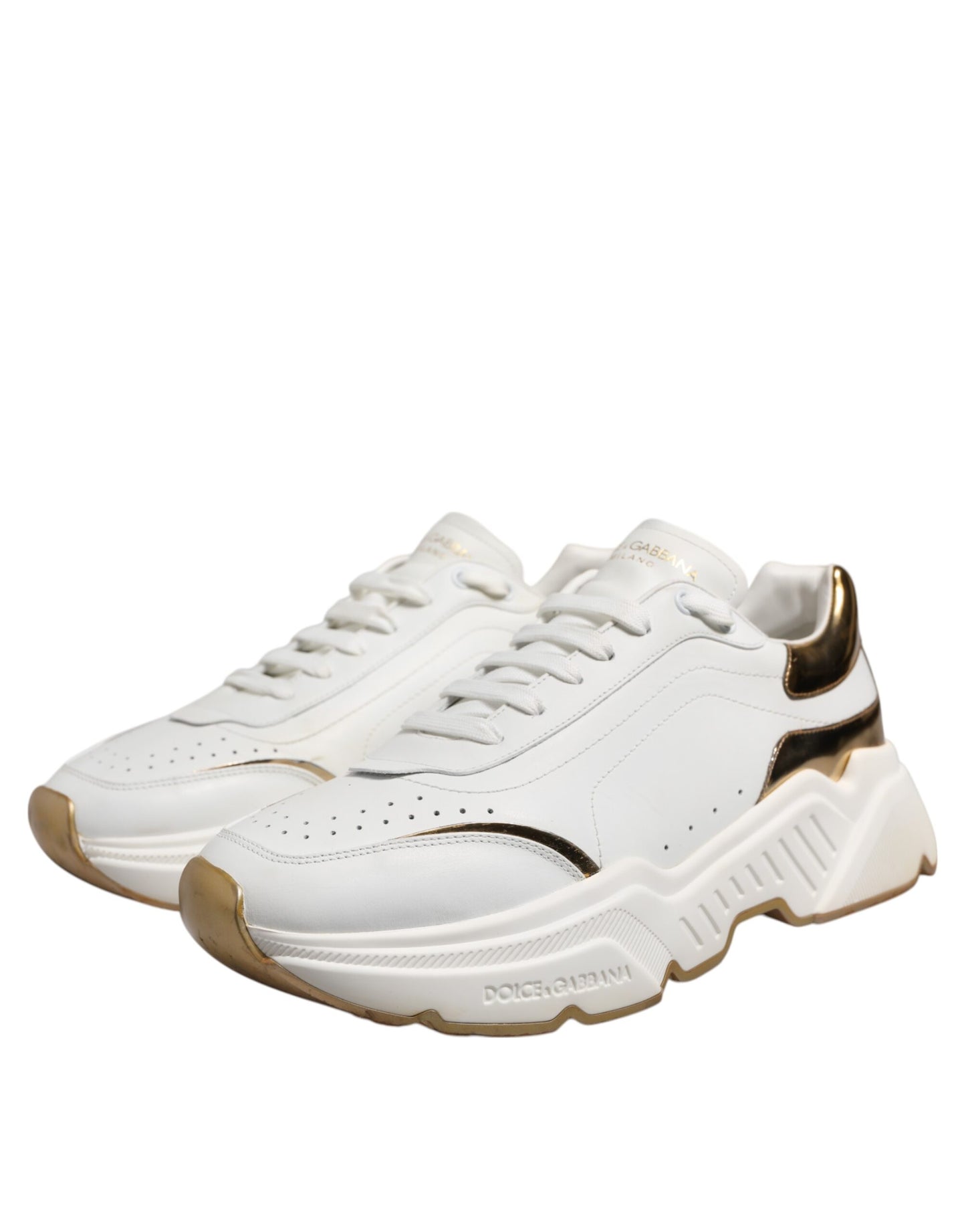Blanco Oro Daymaster Low Top Sneakers Zapatos