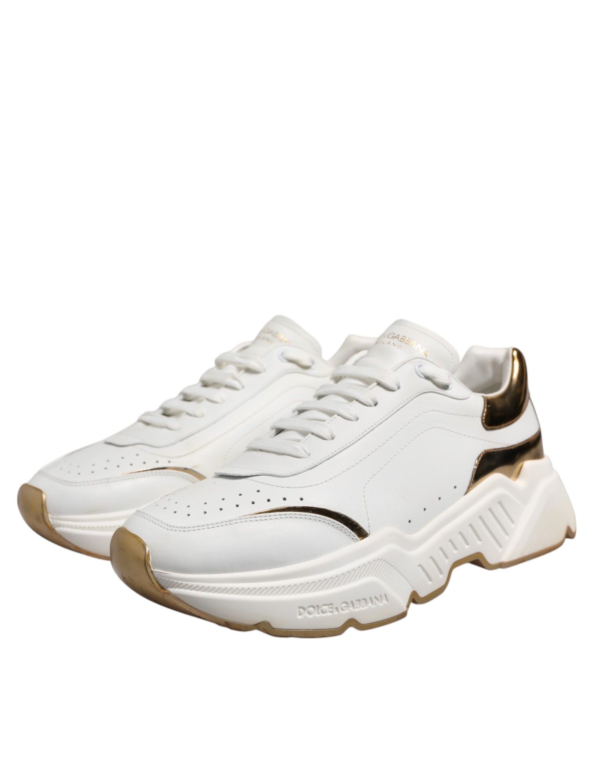 Blanco Oro Daymaster Low Top Sneakers Zapatos
