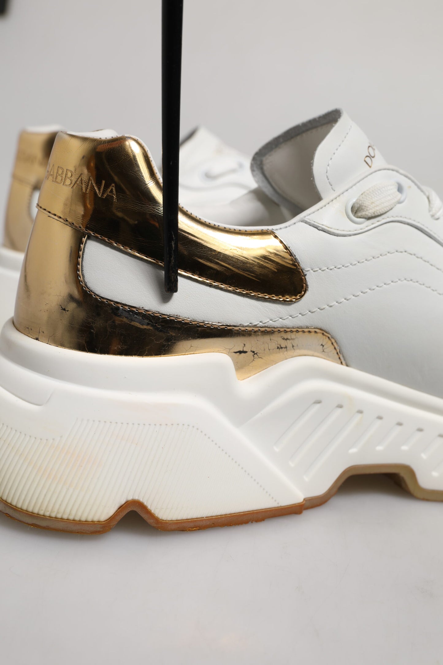 Blanco Oro Daymaster Low Top Sneakers Zapatos