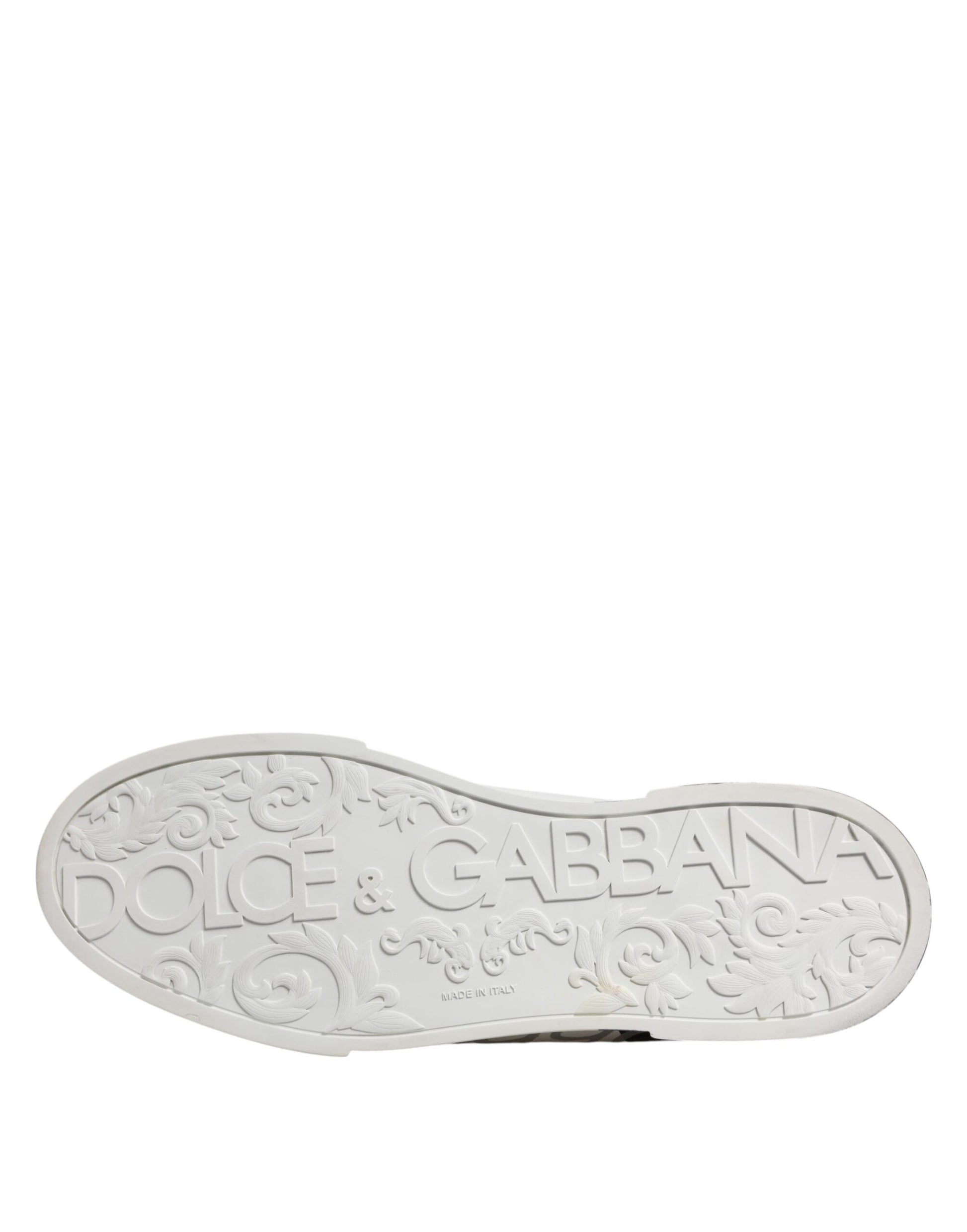 White Black Logo Low Top Leather Sneakers Shoes