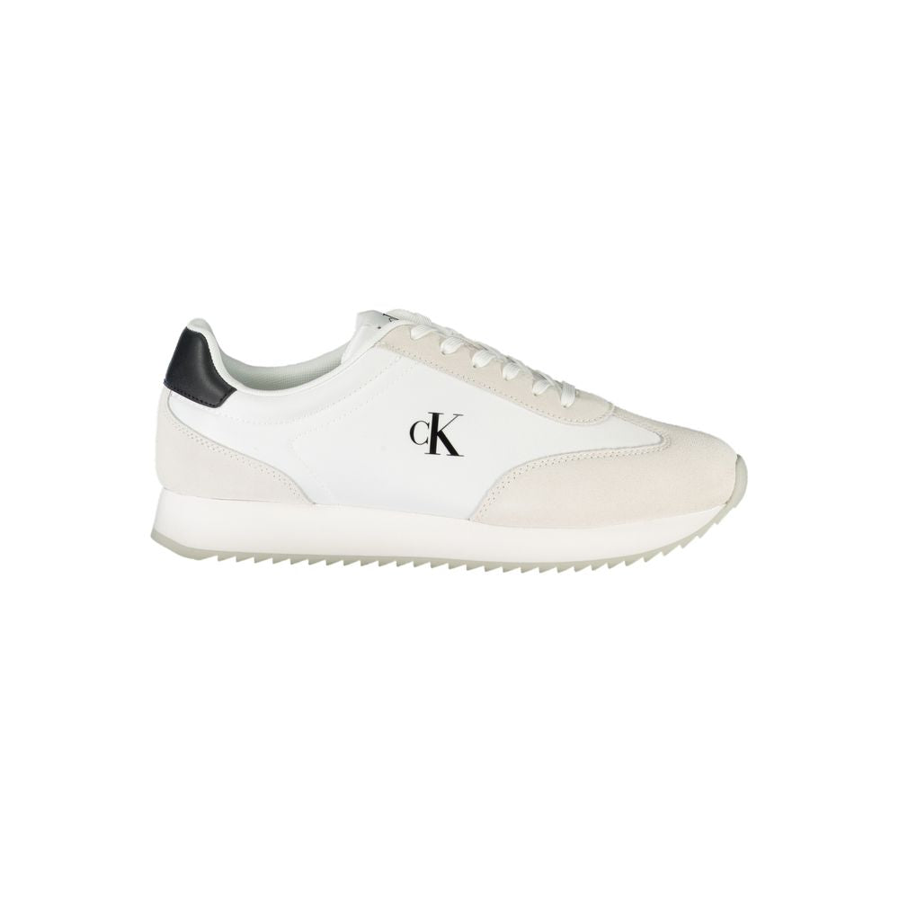 Sneaker Hombre Piel Blanco