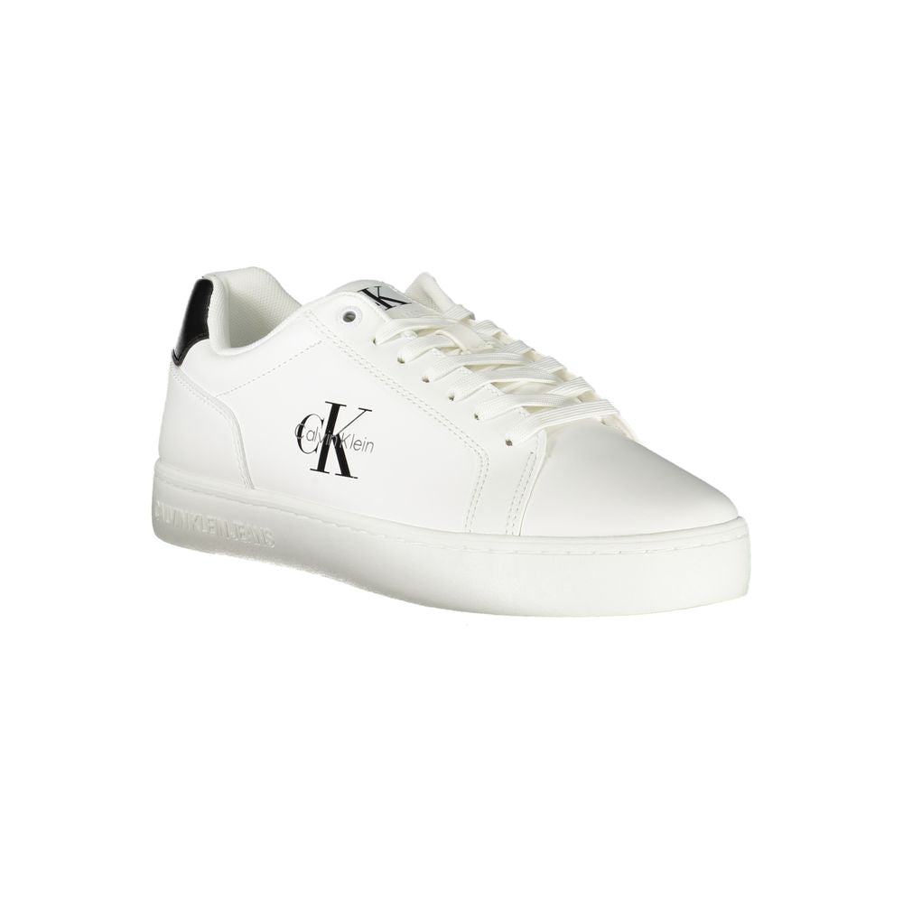 Sneaker Hombre Piel Blanco