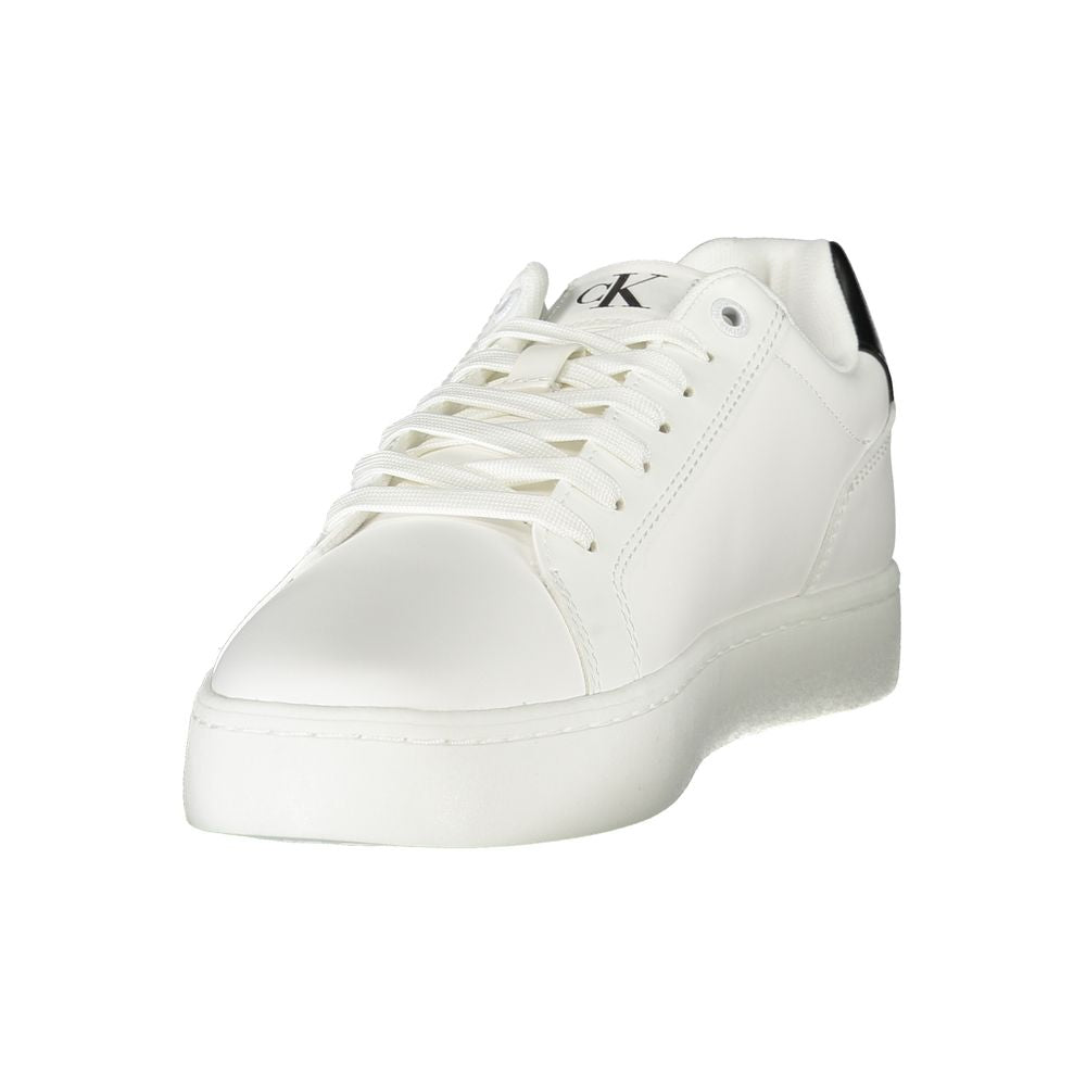 Sneaker Hombre Piel Blanco