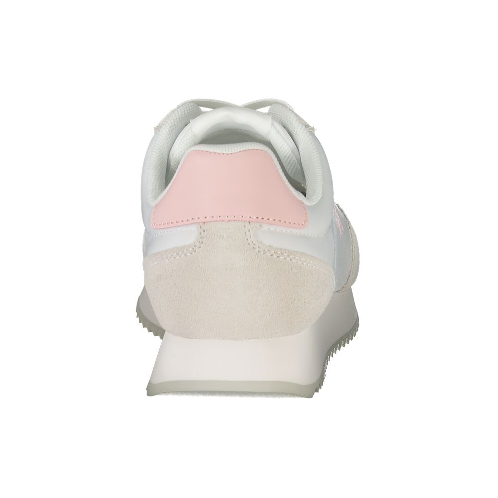 White Leather Women Sneaker