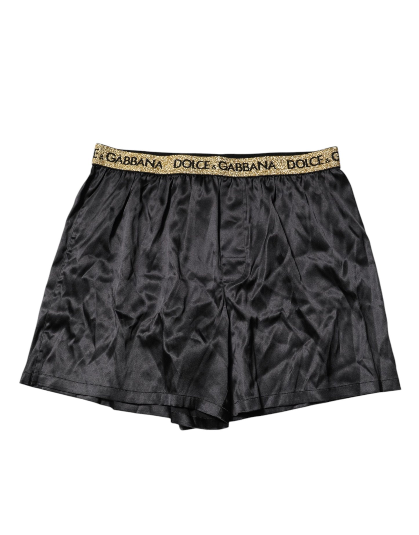 Black Logo Waist Regular Boxer Shorts Underwear