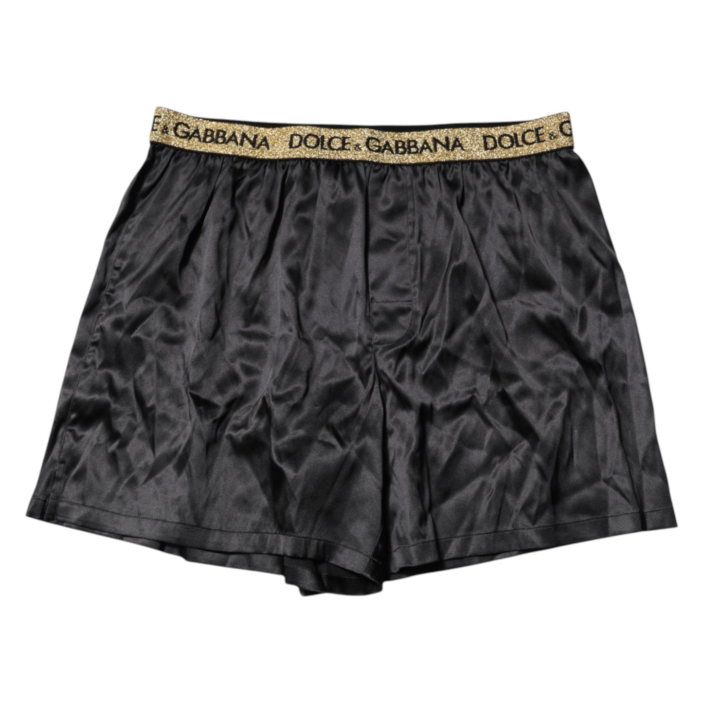 Black Logo Waist Regular Boxer Shorts Underwear