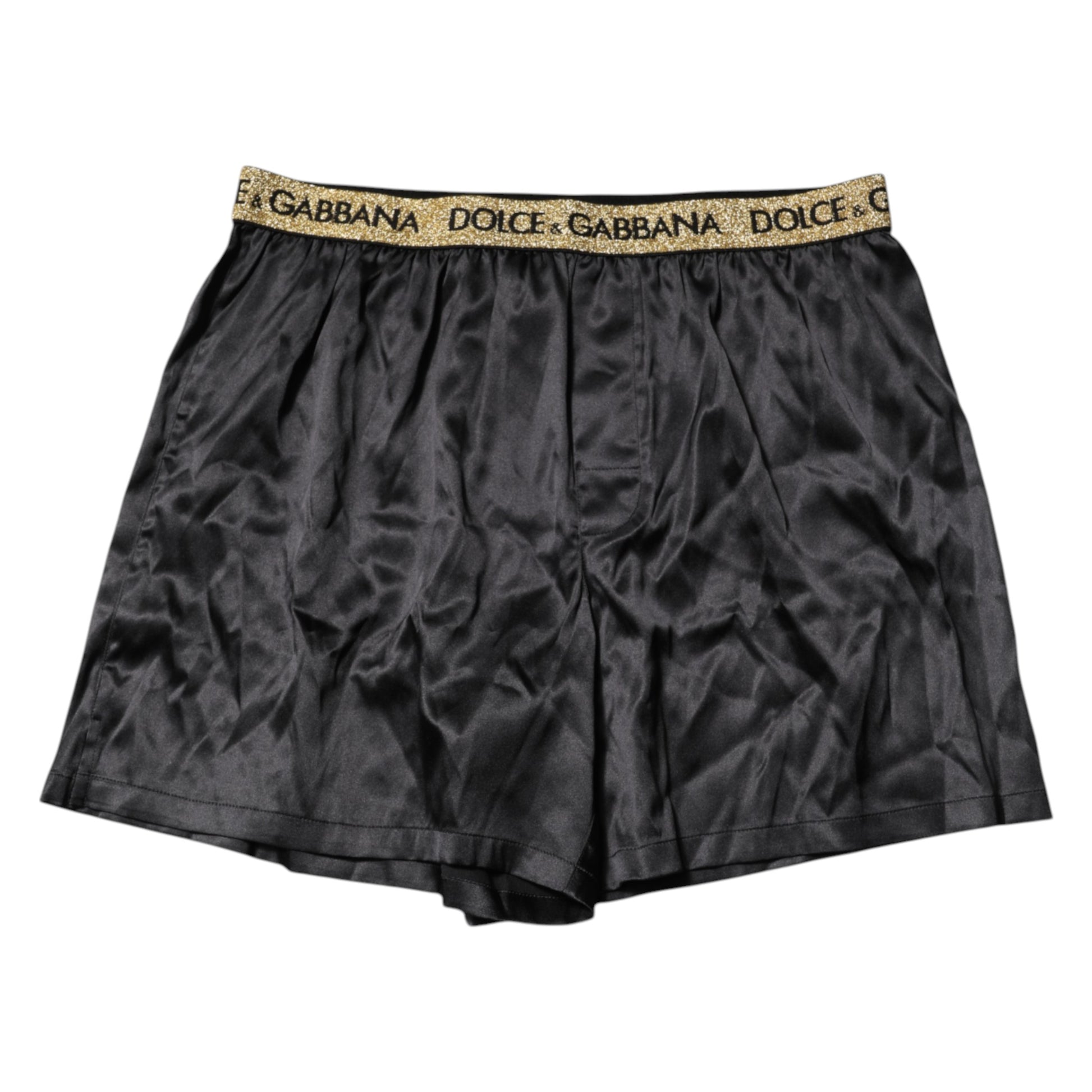 Black Logo Waist Regular Boxer Shorts Underwear