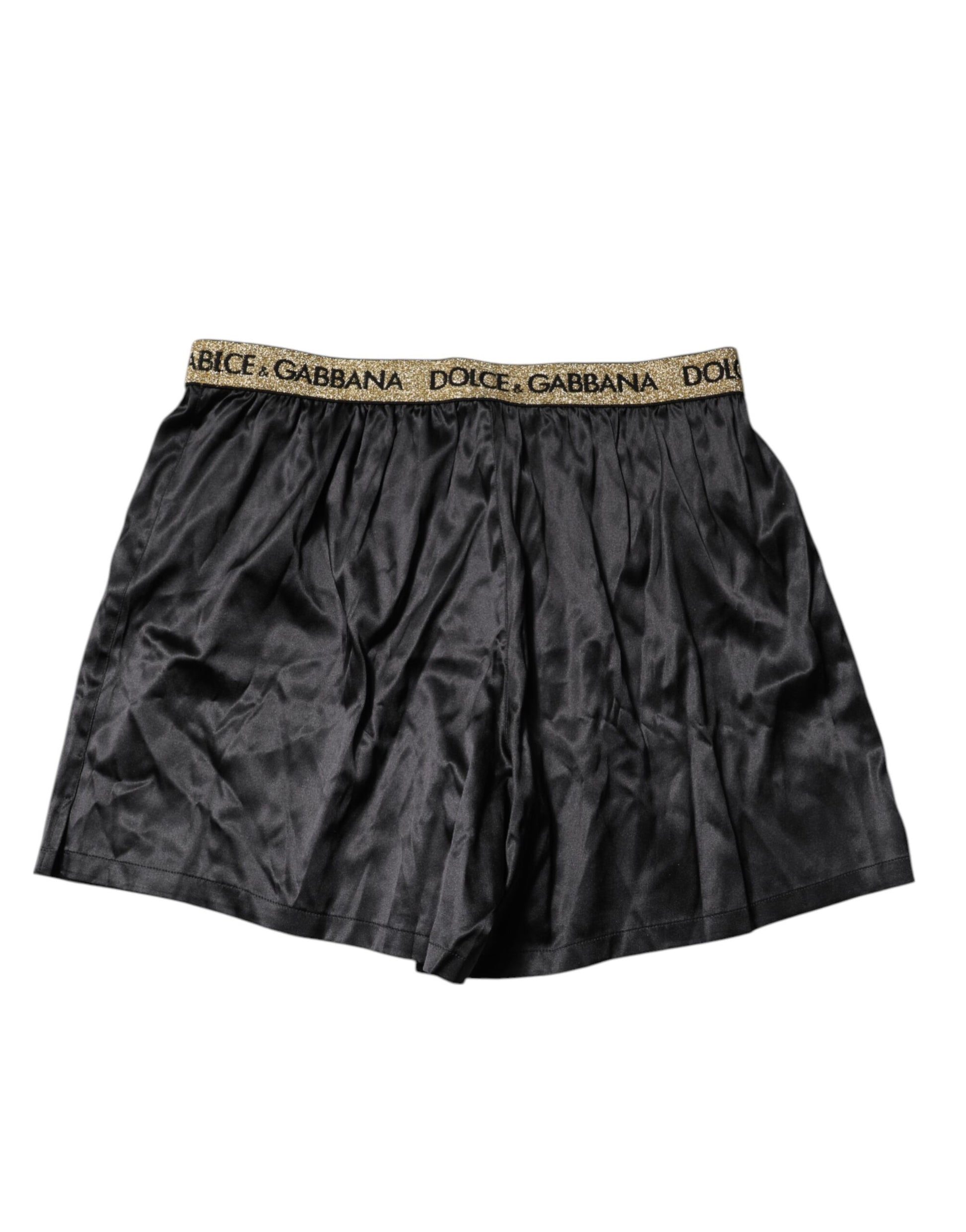Black Logo Waist Regular Boxer Shorts Underwear