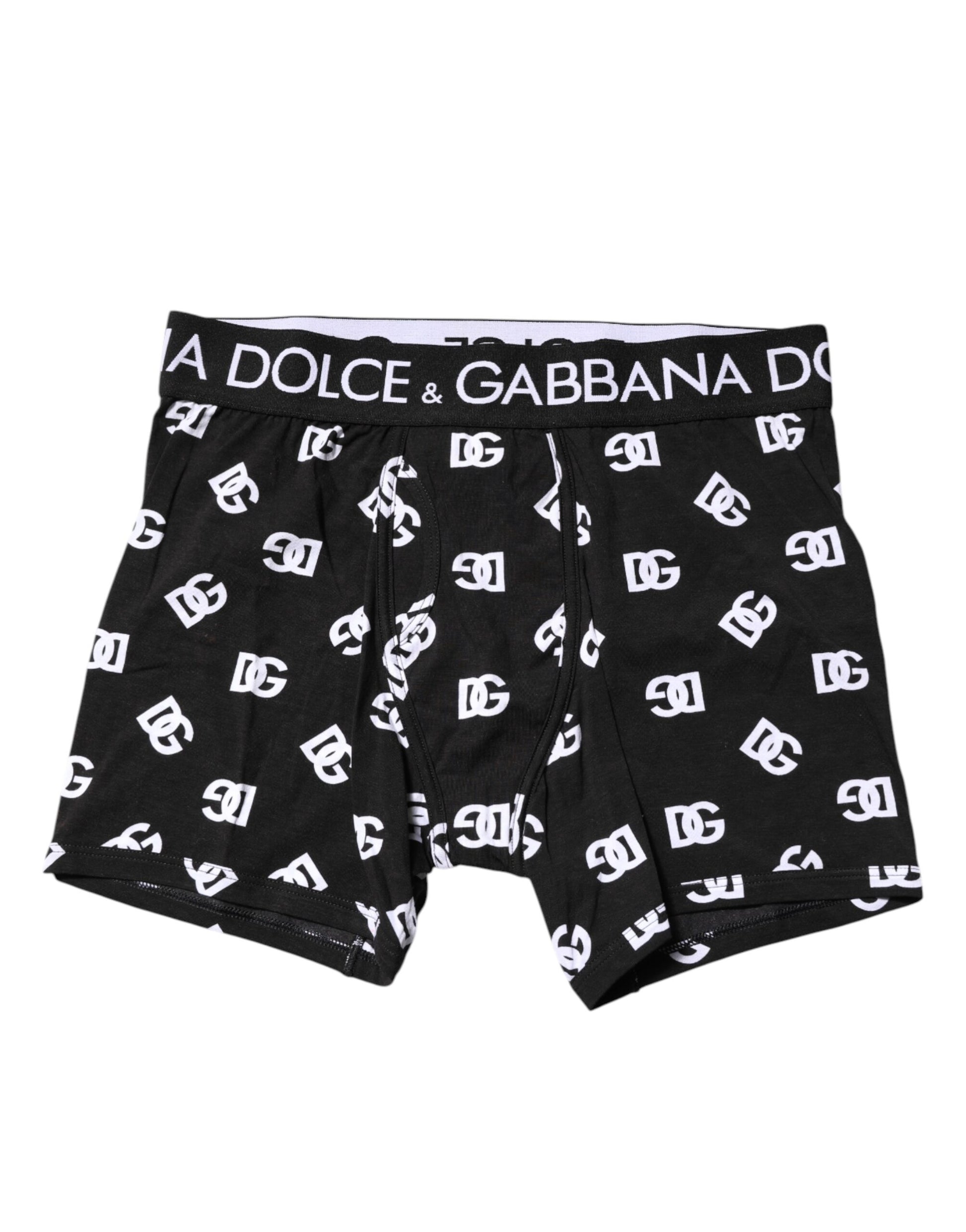 Black Logo Waist Regular Boxer Brief Underwear
