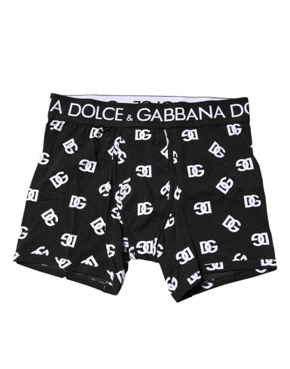 Black Logo Waist Regular Boxer Brief Underwear
