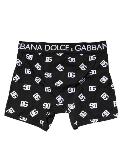 Black Logo Waist Regular Boxer Brief Underwear