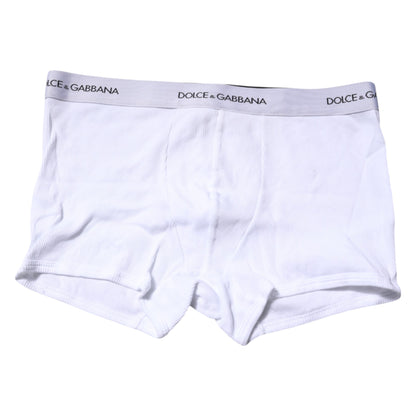 White Logo Waist Regular Boxer Brief Underwear