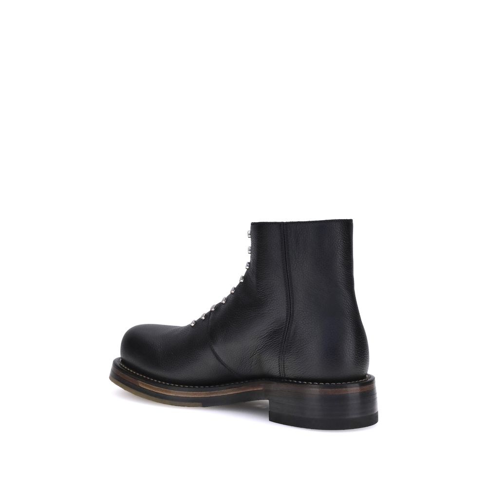 Studded leather Ankle Boots