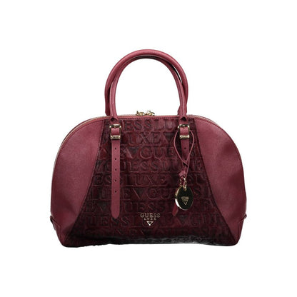 Purple Leather Handbag