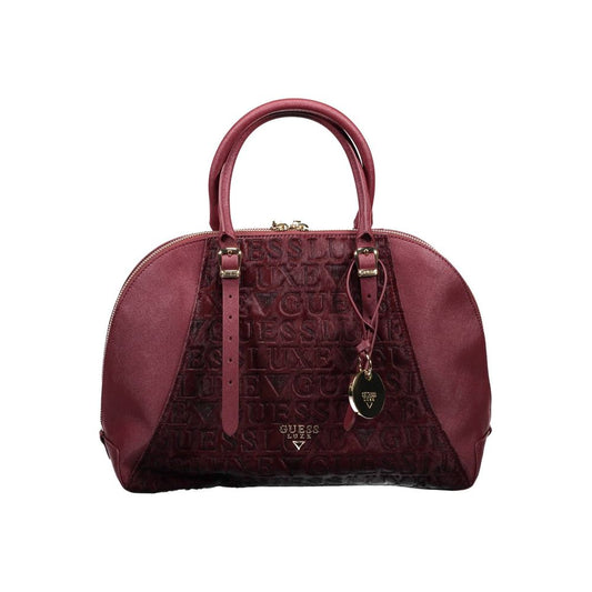 Purple Leather Handbag