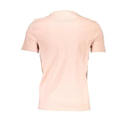 Camiseta de algodón rosa