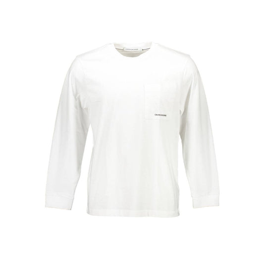 Camiseta blanca de algodón