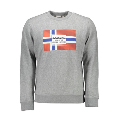 Jersey de algodón gris