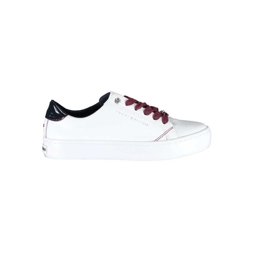 White Leather Sneaker