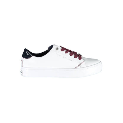 White Leather Sneaker