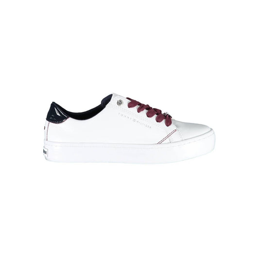White Leather Sneaker