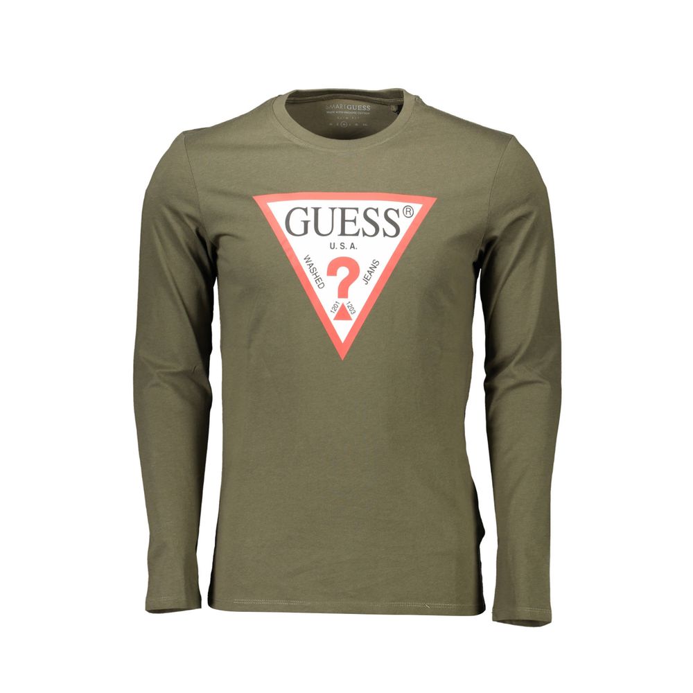 Camiseta verde de algodón