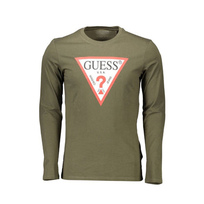 Camiseta verde de algodón