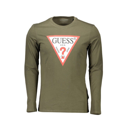 Camiseta verde de algodón