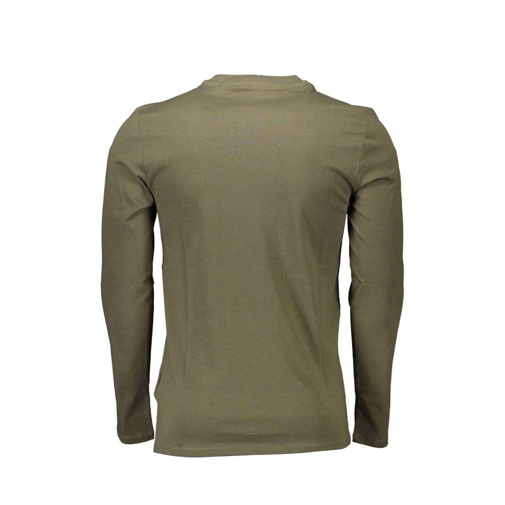 Camiseta verde de algodón