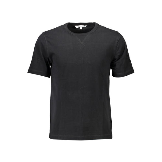 Camiseta negra de algodón