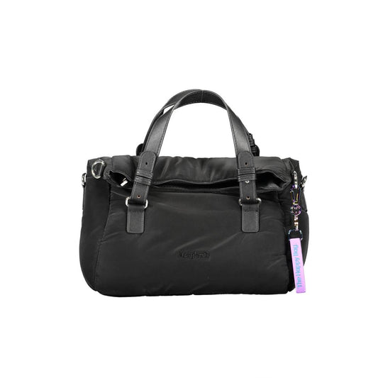 Bolso de poliéster negro