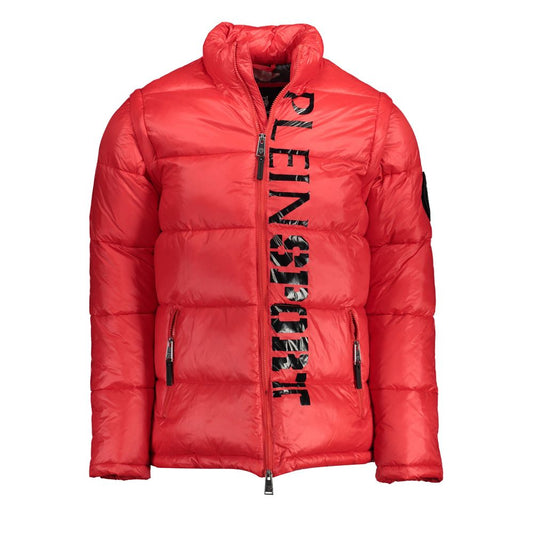 Red Polyamide Jacket