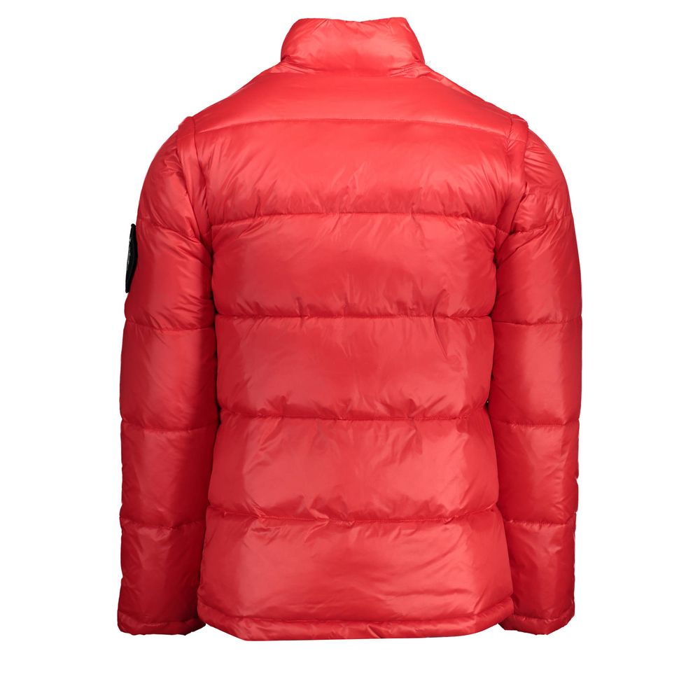 Red Polyamide Jacket