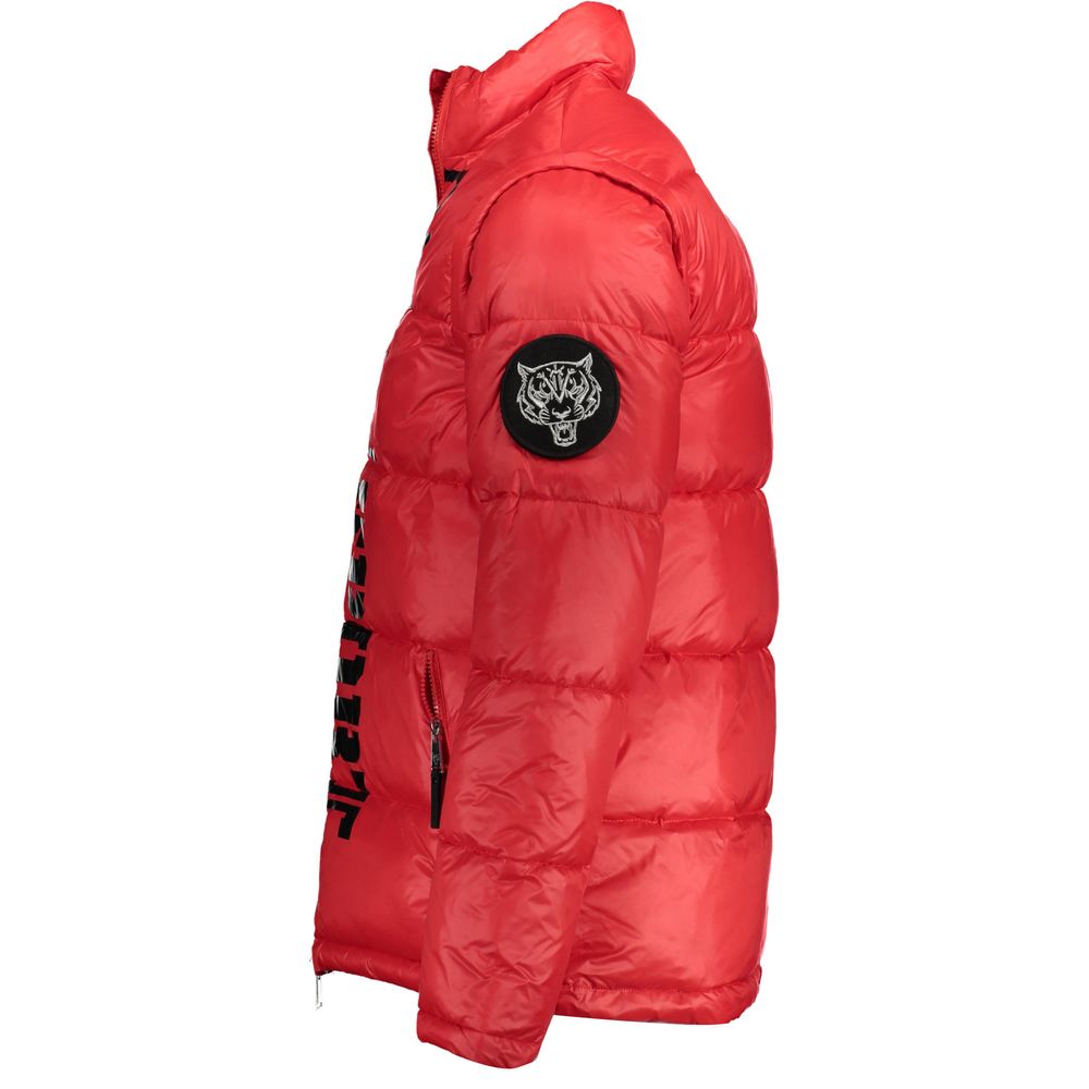 Red Polyamide Jacket
