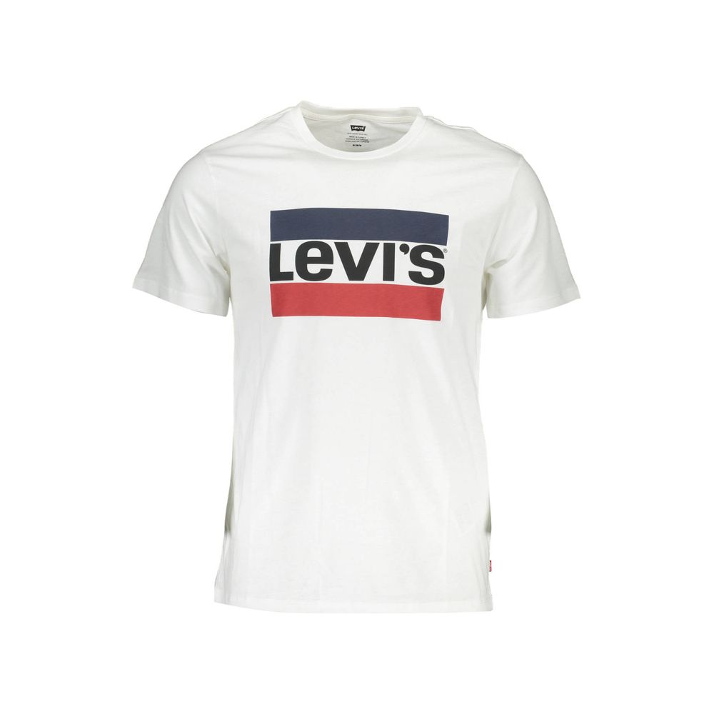 Camiseta blanca de algodón