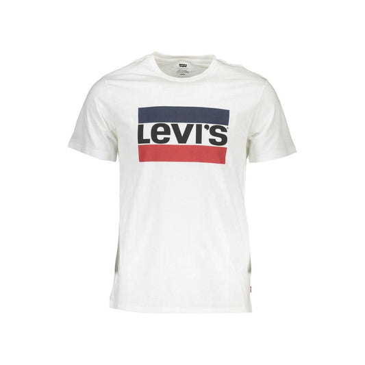 Camiseta blanca de algodón