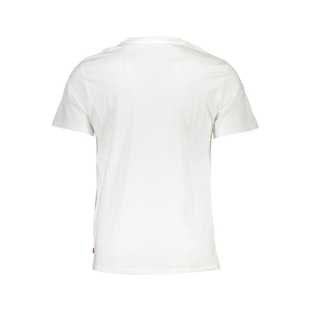 Camiseta blanca de algodón